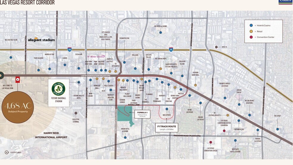 More Photos Of 5051 S Las Vegas Blvd, Las Vegas Land For Sale