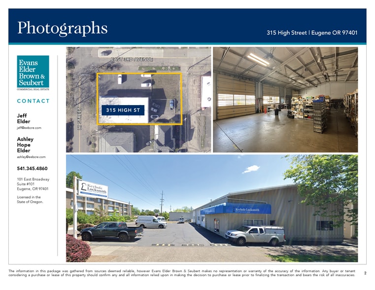 More Photos Of 315 High St, Eugene Auto Repair For Lease