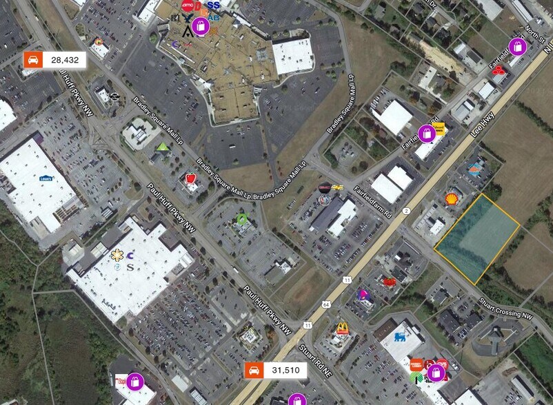 More Photos Of Hwy 11 & Hwy 64, Cleveland Land For Sale