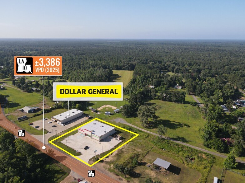 More Photos Of 12884 Highway 10, Pitkin Storefront Retail Office For Sale