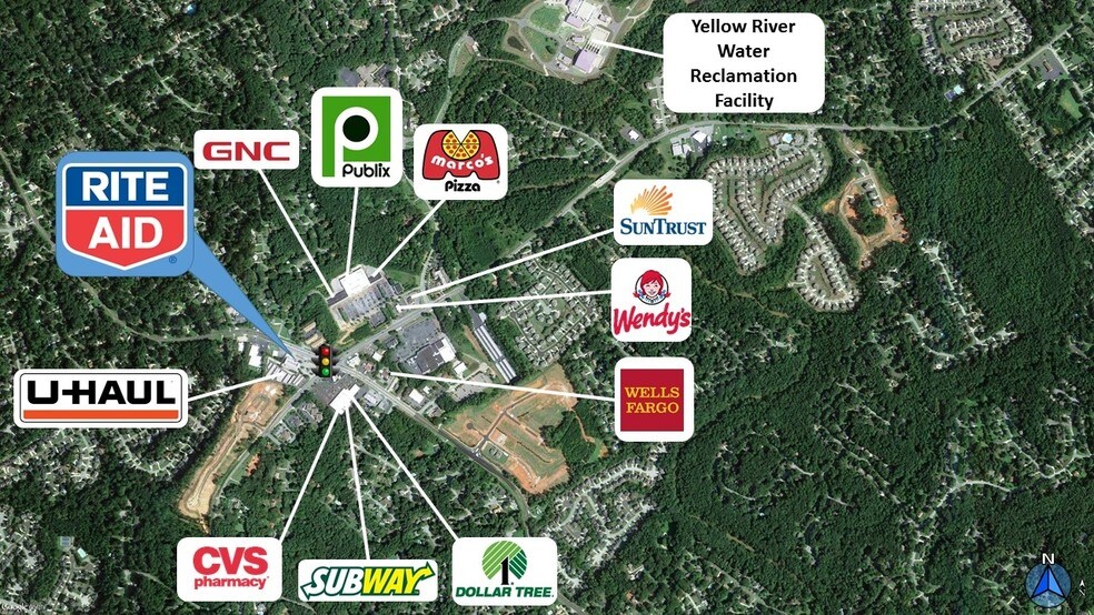 More Photos Of 4101 Five Forks Trickum Rd, Lilburn Drugstore For Lease
