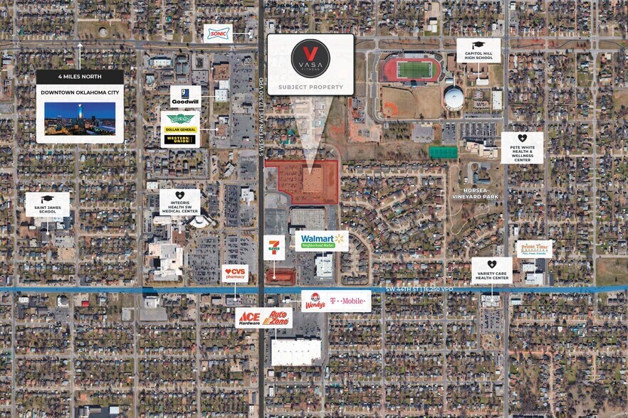 More Photos Of 4106 S Western Ave, Oklahoma City Health Club For Sale