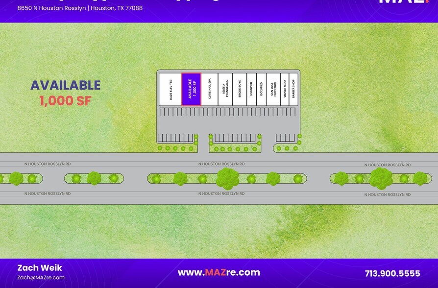 More Photos Of 8650 N Houston Rosslyn Rd, Houston Unknown For Lease