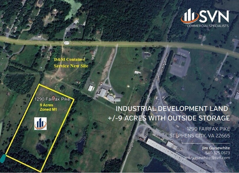 Primary Photo Of 1290 Fairfax Pike, White Post Land For Sale