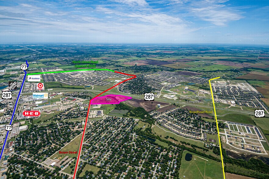 Primary Photo Of Pad-Site Adjacent to QT, Waxahachie Land For Sale