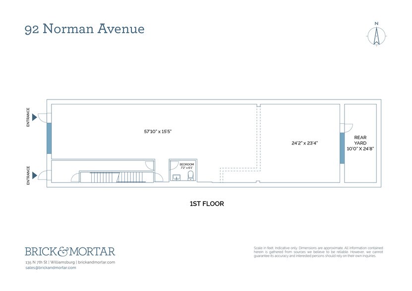 More Photos Of 92 Norman Ave, Brooklyn Storefront Retail Office For Lease