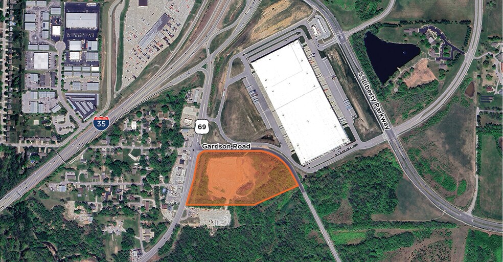 Primary Photo Of SEC MO-69 Hwy @ Garrison Rd, Liberty Land For Sale