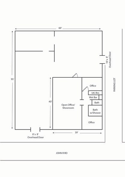 More Photos Of 25831 John R Rd, Madison Heights Warehouse For Sale