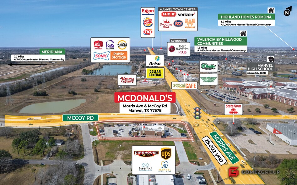 More Photos Of 19706 Morris ave, Manvel Fast Food For Sale