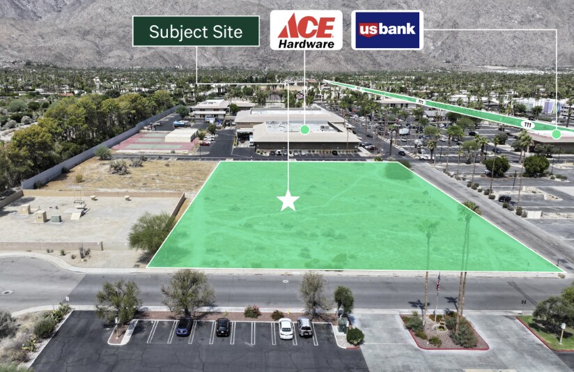 More Photos Of 1801 E Palm Canyon Dr, Palm Springs Land For Lease