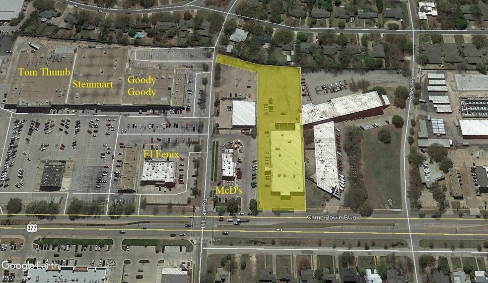 More Photos Of 6411 Camp Bowie Blvd, Fort Worth Freestanding For Lease