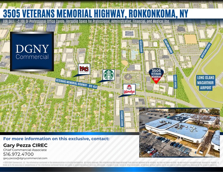 More Photos Of 3505 Veterans Memorial Hwy, Ronkonkoma Office For Sale