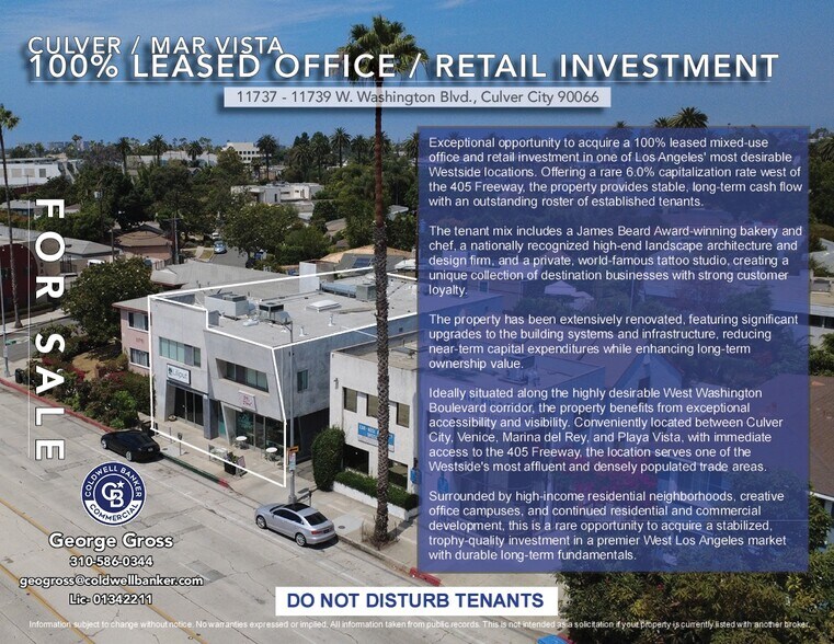 More Photos Of 11737-11739 W Washington Blvd, Los Angeles Storefront Retail Office For Sale