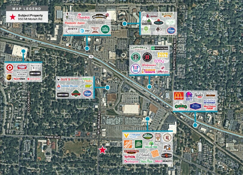 More Photos Of 950 Mt. Moriah Rd, Memphis Office For Sale