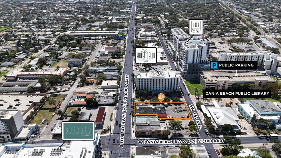 More Photos Of 16-26 S Federal Hwy, Dania Beach, Dania Beach Storefront Retail Office For Sale