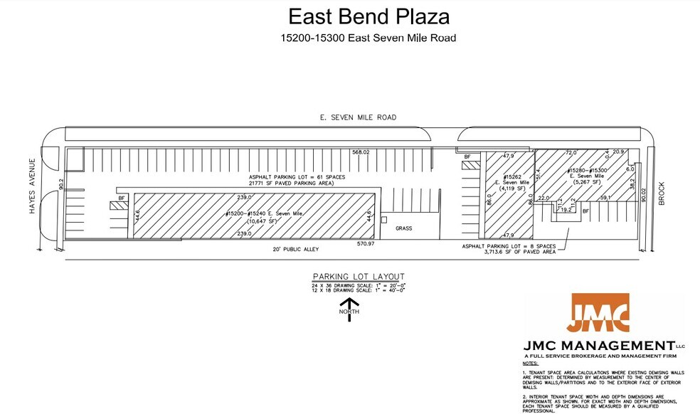 More Photos Of 15200-15262 E Seven Mile Rd, Detroit Unknown For Lease