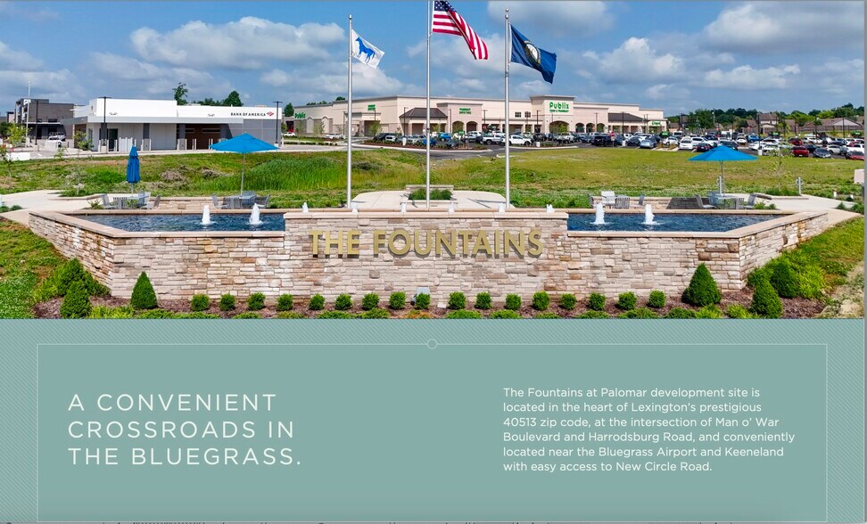 Primary Photo Of Man o' War Blvd and Harrodsburg Rd, Lexington Land For Lease