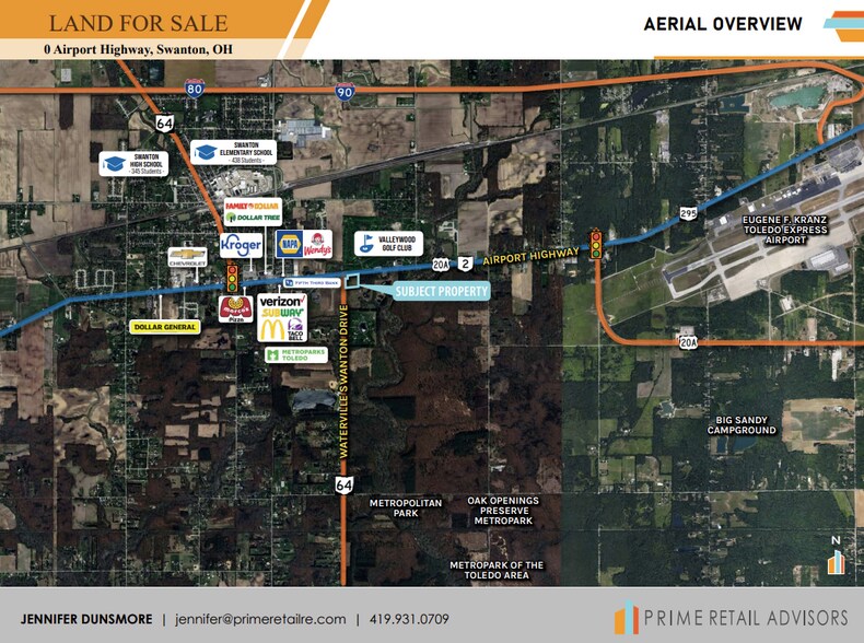 More Photos Of Airport Hwy, Swanton Land For Sale