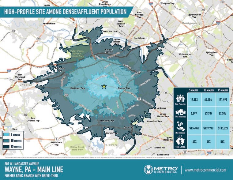 More Photos Of 301 W Lancaster Ave, Wayne Bank For Lease