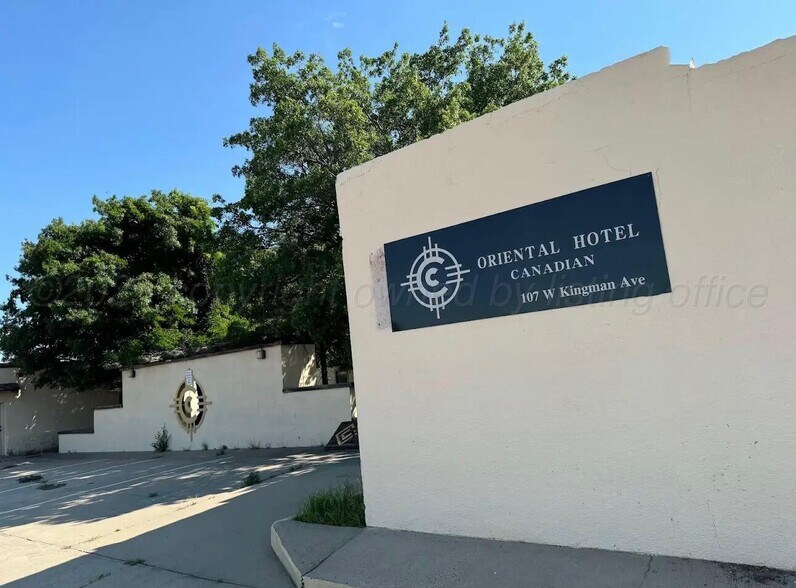 Primary Photo Of 107 W Kingman Ave, Canadian Hotel For Sale