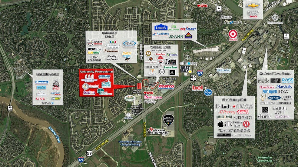 More Photos Of S Hwy 59 & University Blvd, Sugar Land Unknown For Lease