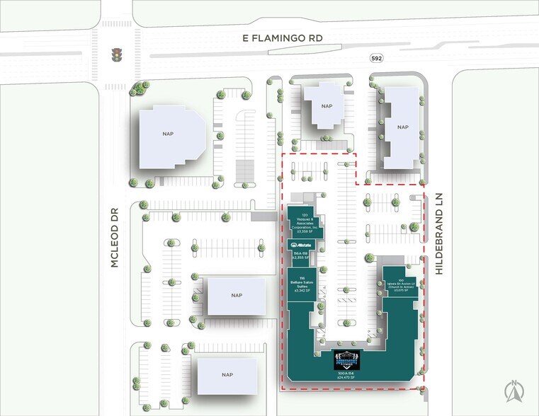 More Photos Of 3075 E Flamingo Rd, Las Vegas General Retail For Sale