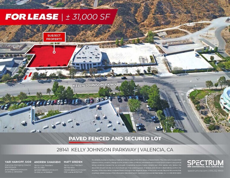 Primary Photo Of 28141 Kelly Johnson Pky, Santa Clarita Land For Lease