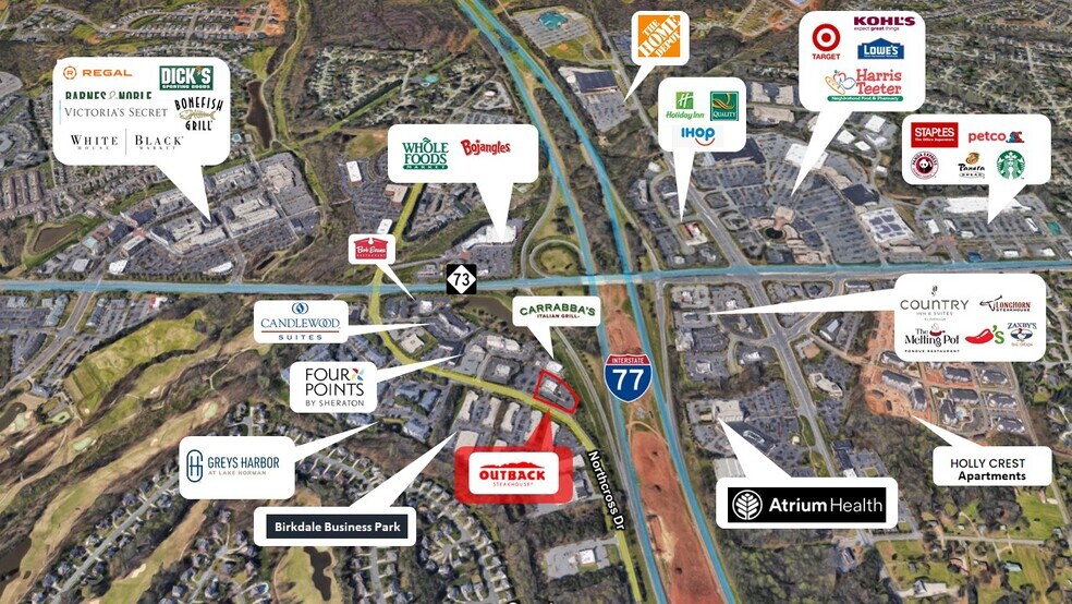 Primary Photo Of 16400 Northcross Dr, Huntersville Restaurant For Sale