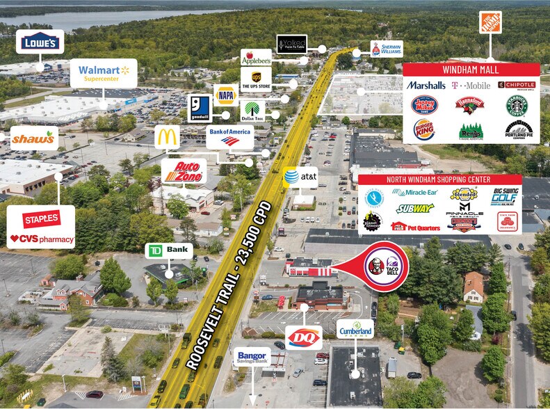 More Photos Of 755 Roosevelt Trl, Windham Fast Food For Sale