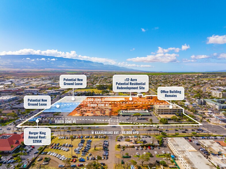 More Photos Of W Kaahumanu & Puunene Ave Ave, Kahului Land For Sale