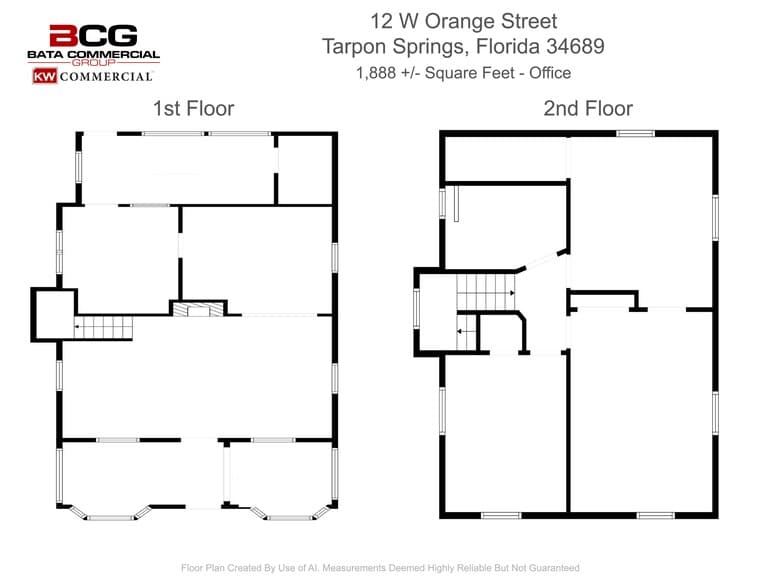 More Photos Of 12 W Orange St, Tarpon Springs Loft Creative Space For Lease