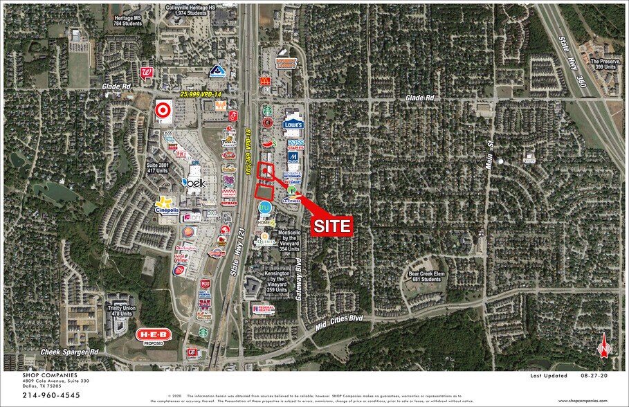 More Photos Of State Hwy 121 @ Glade Rd, Euless Land For Lease