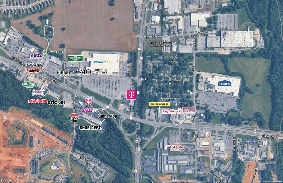 More Photos Of 1007 US Highway 72 E, Athens Land For Lease