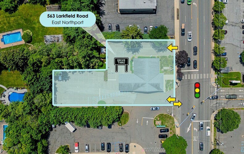 More Photos Of 563 Larkfield Rd, East Northport Bank For Lease