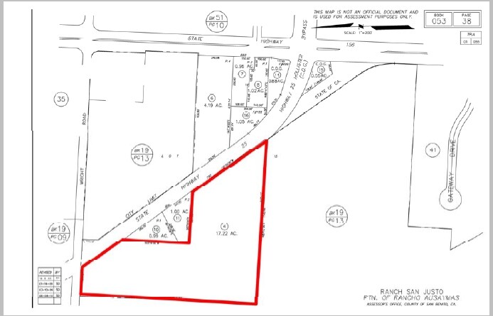 More Photos Of SWC 25 & Wright Rd Hwy, Hollister Land For Sale