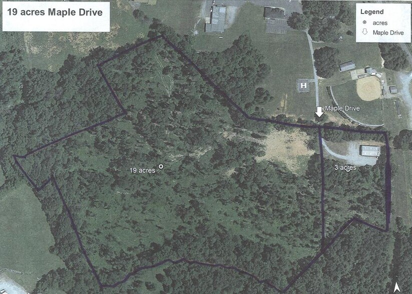Primary Photo Of Maple Dr, Charlotte Court House Land For Sale