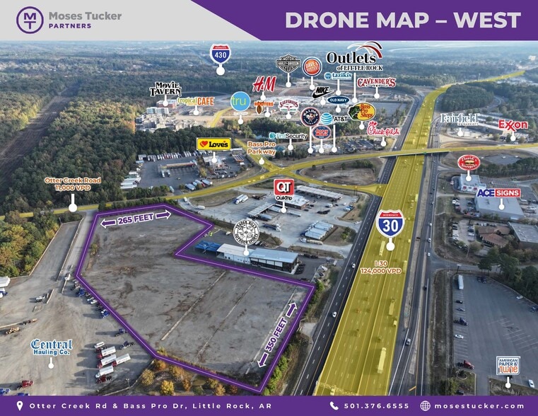 Primary Photo Of & Otter Creek Rd, Little Rock Land For Sale