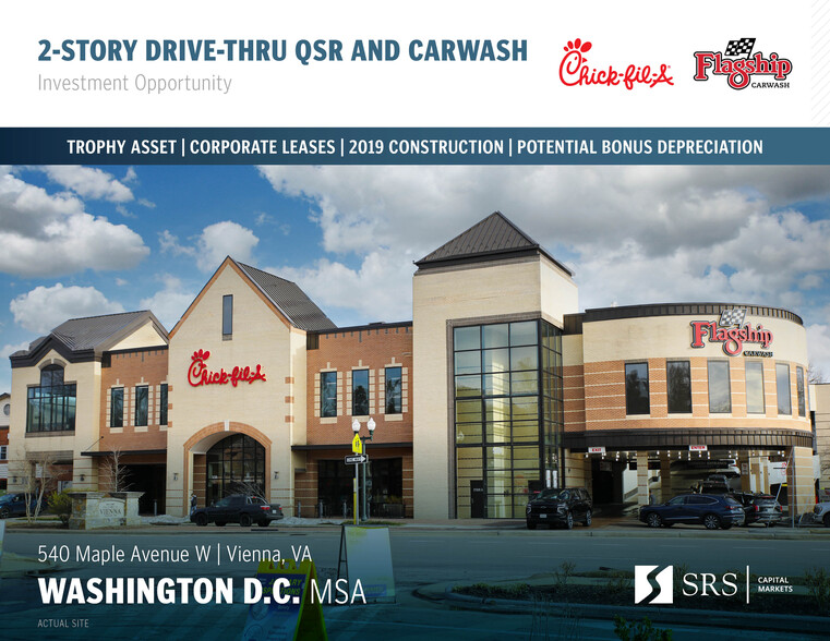 Primary Photo Of 540 Maple Ave W, Vienna Carwash For Sale