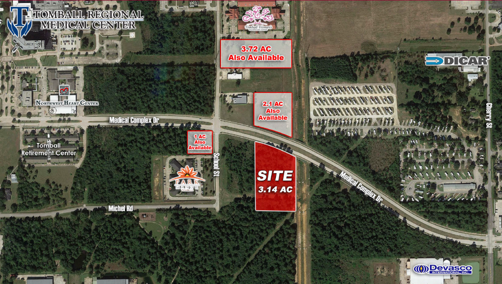 Primary Photo Of Medical Complex Dr, Tomball Land For Sale