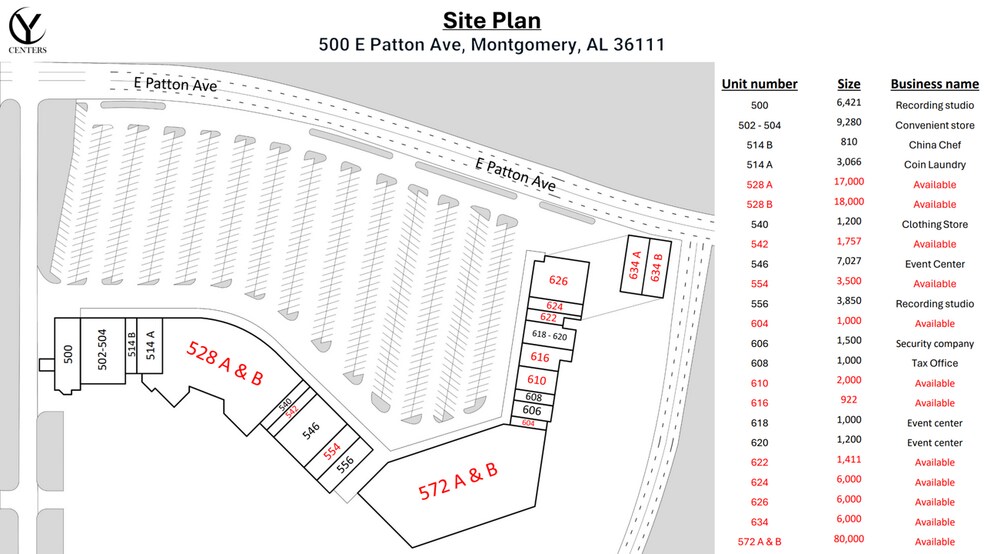 More Photos Of 500 E Patton Ave, Montgomery Storefront For Sale