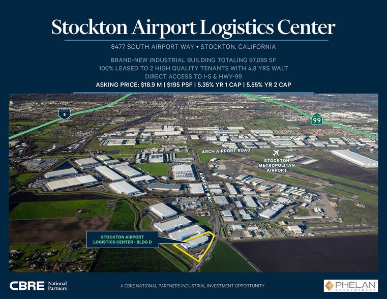 More Photos Of 8477 S Airport Way, Stockton Warehouse For Sale