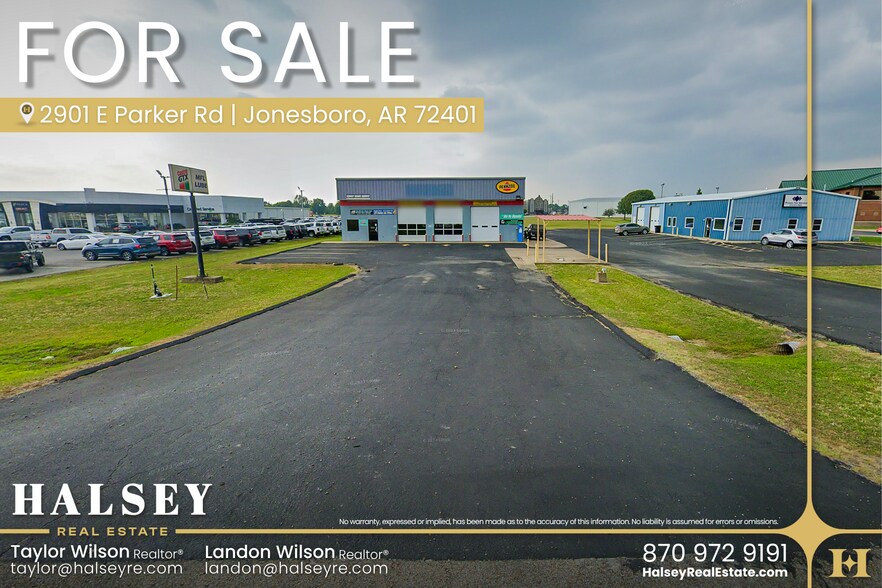 Primary Photo Of 2901 Parker Rd, Jonesboro Service Station For Sale