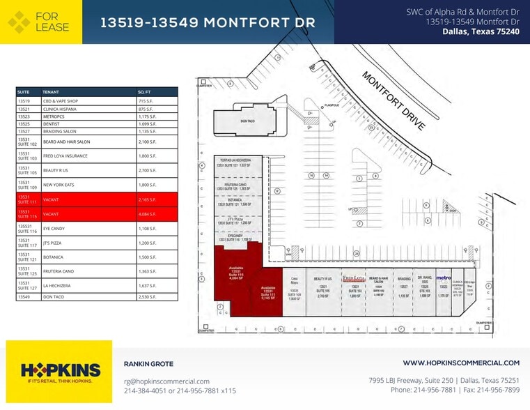More Photos Of 5441 Alpha Rd, Dallas Unknown For Lease