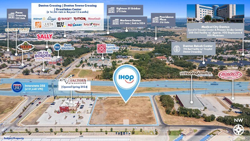 Primary Photo Of 2800 S Interstate 35 E, Denton Restaurant For Sale