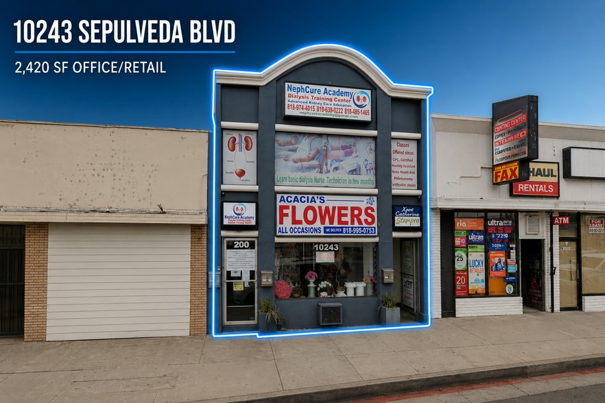 Primary Photo Of 10243 Sepulveda Blvd, Mission Hills Office For Sale