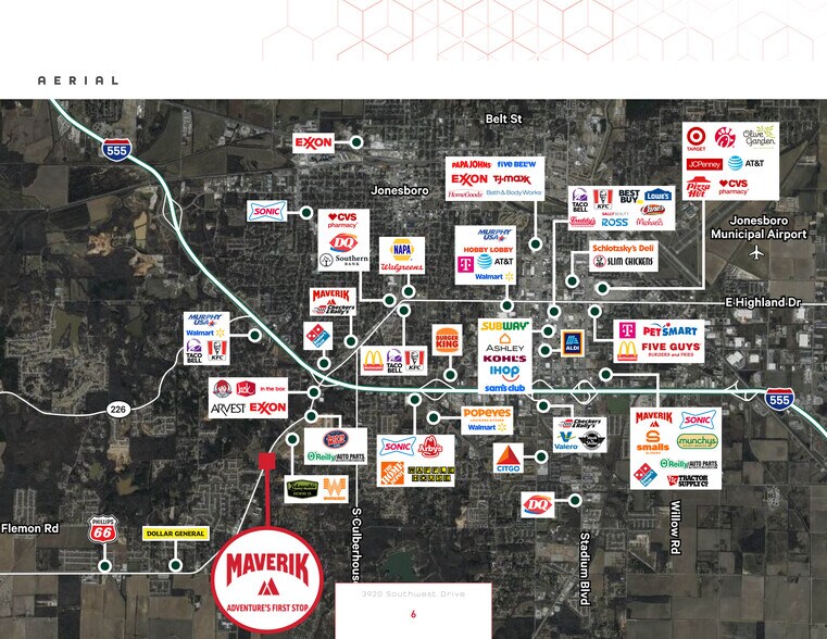 More Photos Of 3920 Southwest Dr, Jonesboro General Retail For Sale