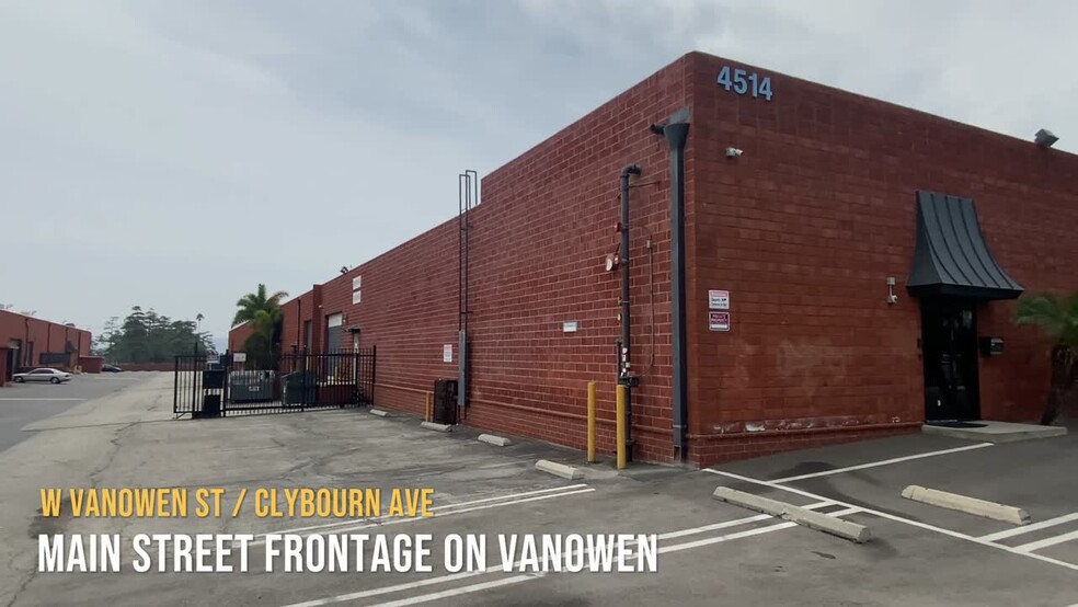 Primary Photo Of 4514-4518 Vanowen St, Burbank Manufacturing For Lease