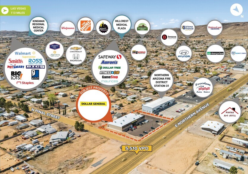 More Photos Of 2680 E Northern Ave, Kingman Freestanding For Sale