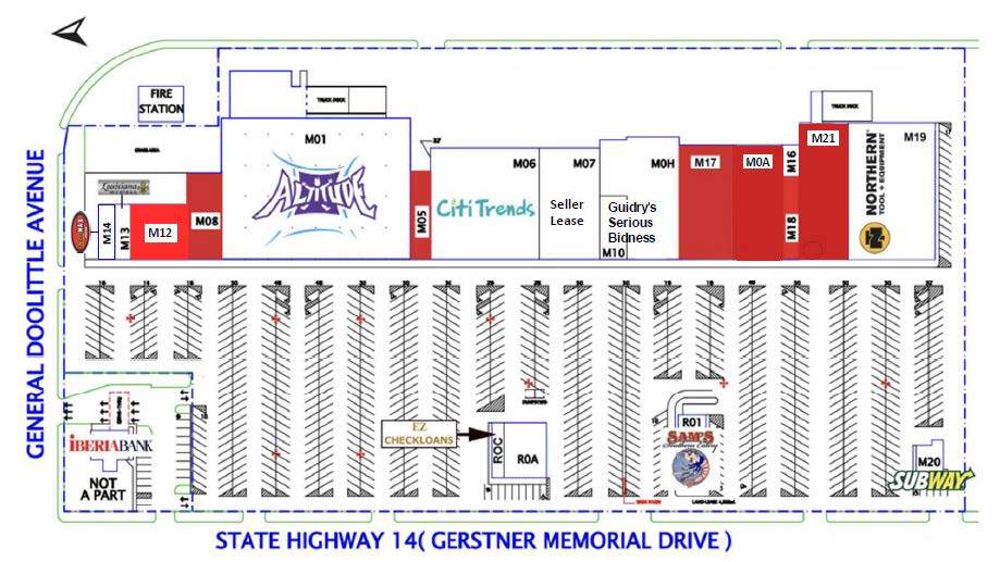 More Photos Of 3005-3147 Gertsner Memorial Dr, Lake Charles Storefront For Sale