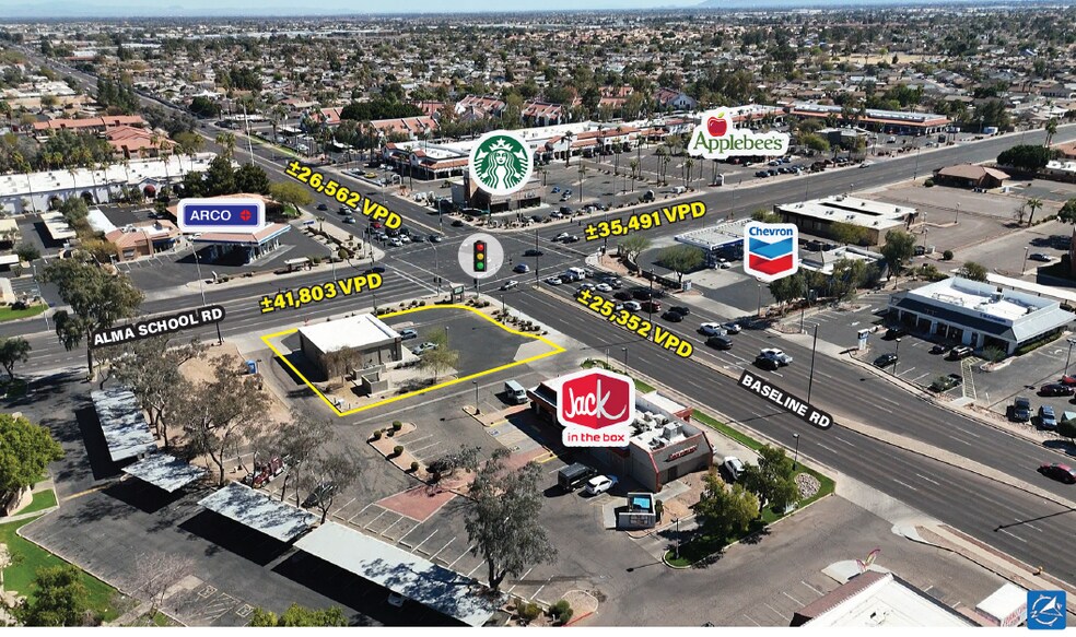 More Photos Of NWC Alma School Rd & Baseline Rd, Mesa Land For Lease